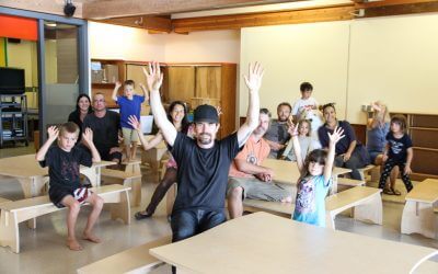 Fernwood Elementary: Installing New Furniture in the School