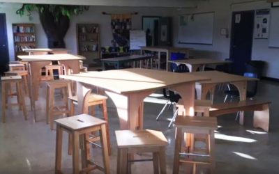 Video: Flexible Studies Program Students Build Their Natural Pod Furniture