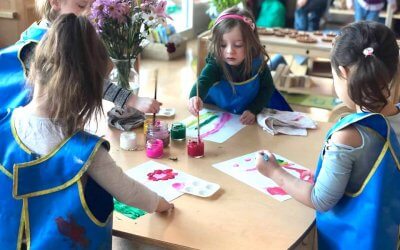 Photos: Marshall University STEAM Program Encourages Creative Learning With Natural Pod Furniture