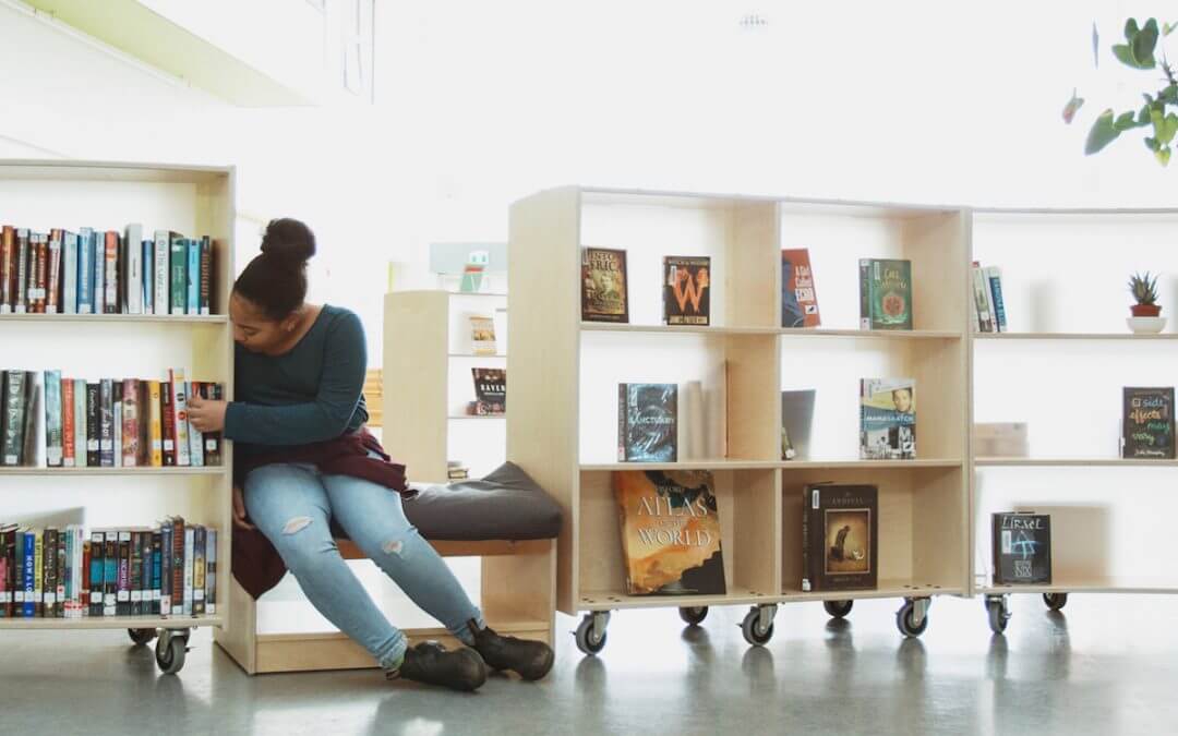 Innovative Shelving That Supports Physical Distancing And Adaptable Learning Spaces