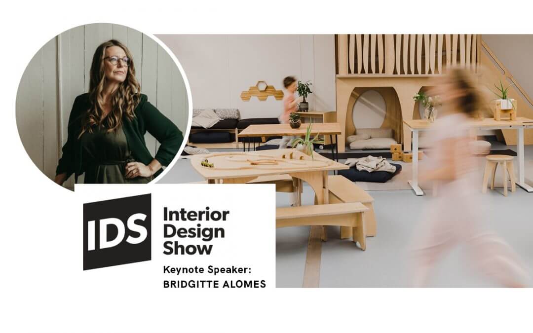 Discussing the importance of learning space design at the Interior Design Show