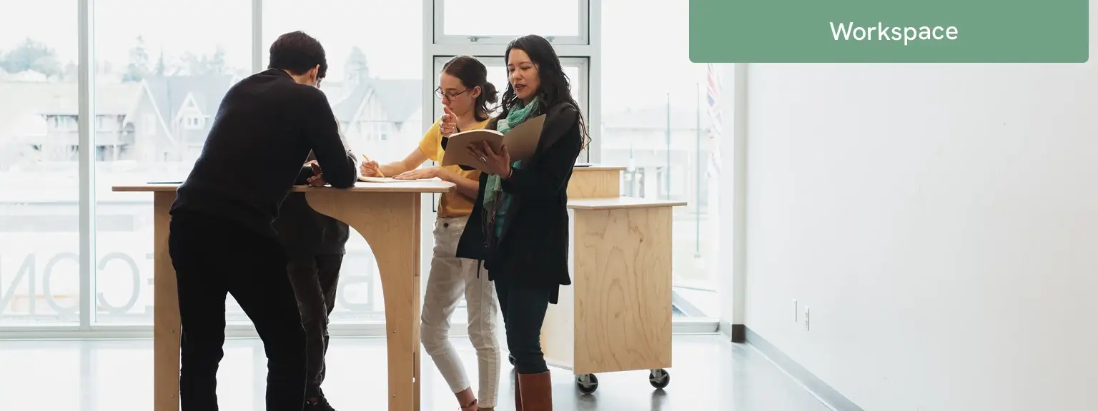 Workspace Wood Table