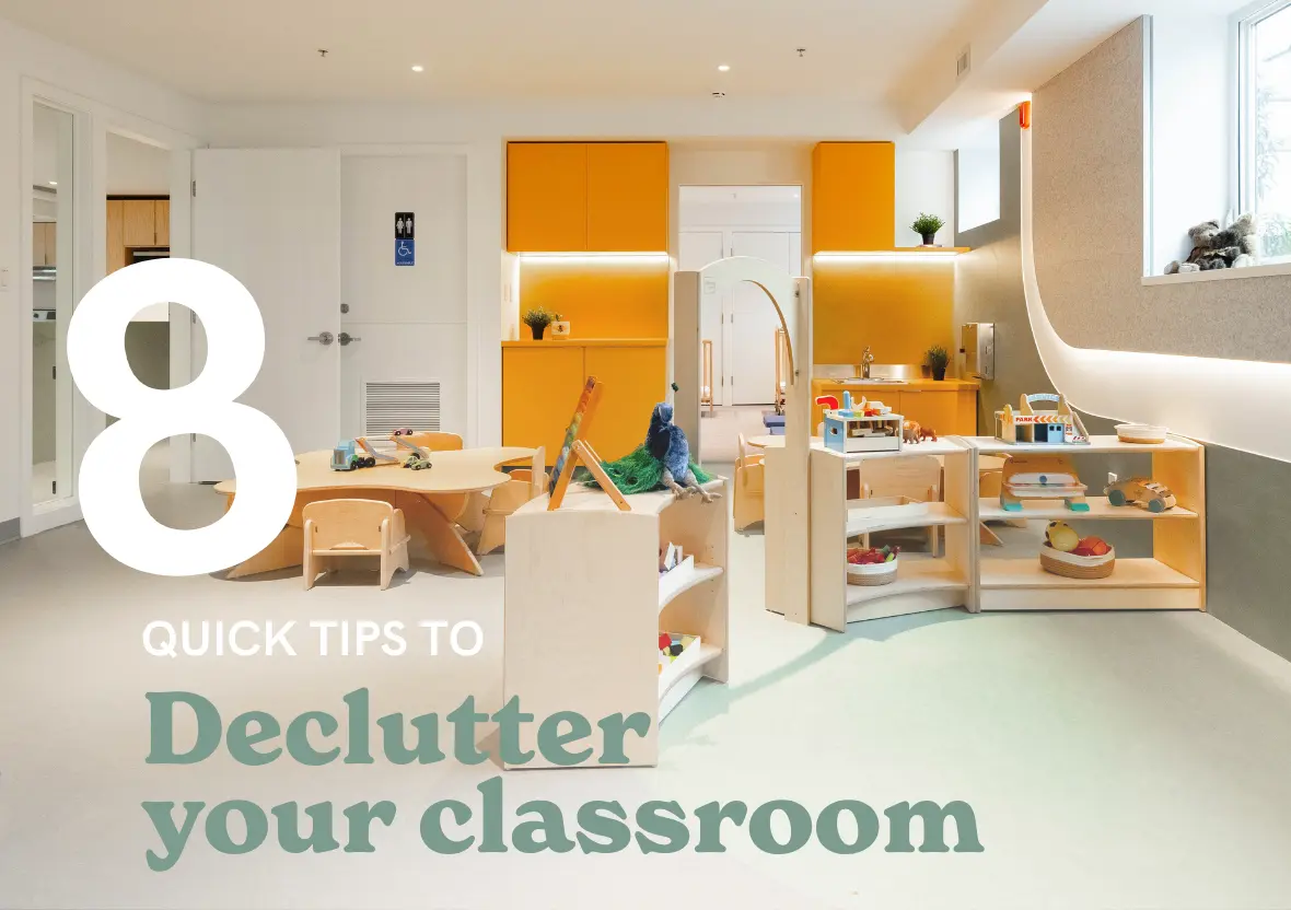 Quick tips to declutter your classroom for a calmer learning space Quick tips to declutter your classroom for a calmer learning space