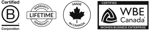 Natural Pod - Certified B Corporation, Lifetime Warranty, Made in Canada, Women Business Enterprise Certified